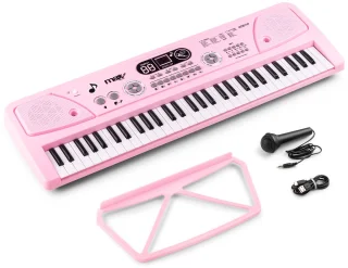 MAX KD61P Kinderkeyboard - Roze