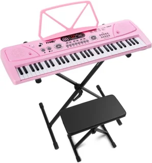 MAX KD61P Kinderkeyboard - Roze
