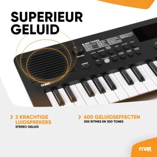 MAX Rhapsody49 49-toetsen keyboard set met standaard