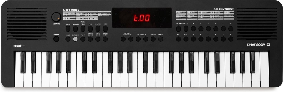MAX Rhapsody49 digitale piano 49 toetsen
