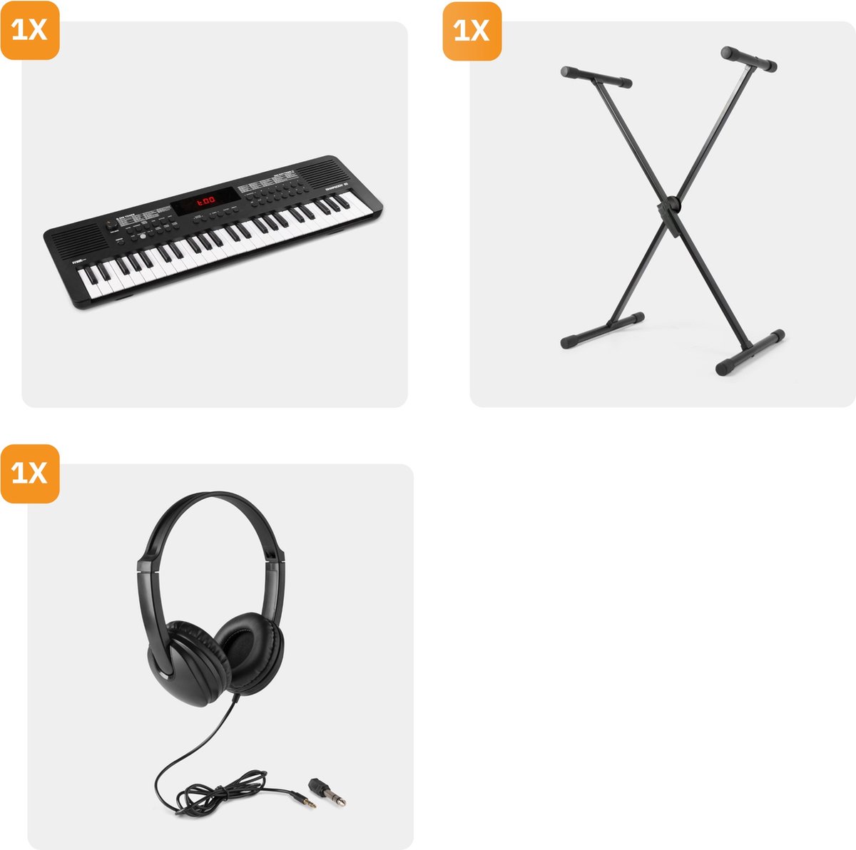 Wat vinden we goed aan de MAX Rhapsody49 keyboard set 49 toetsen