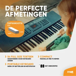 MAX Rhapsody54 54-toetsen keyboard set
