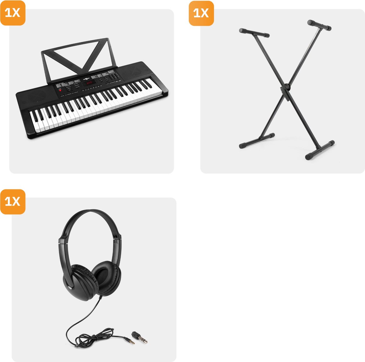 Wat vinden we goed aan de MAX Rhapsody54 Keyboard Piano 54 Toetsen Complete Set