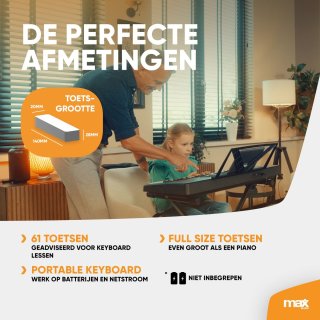 MAX Rhapsody61 complete keyboard set 61 toetsen