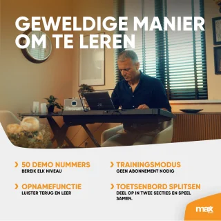 MAX Rhapsody61 Keyboard 61-Toetsen