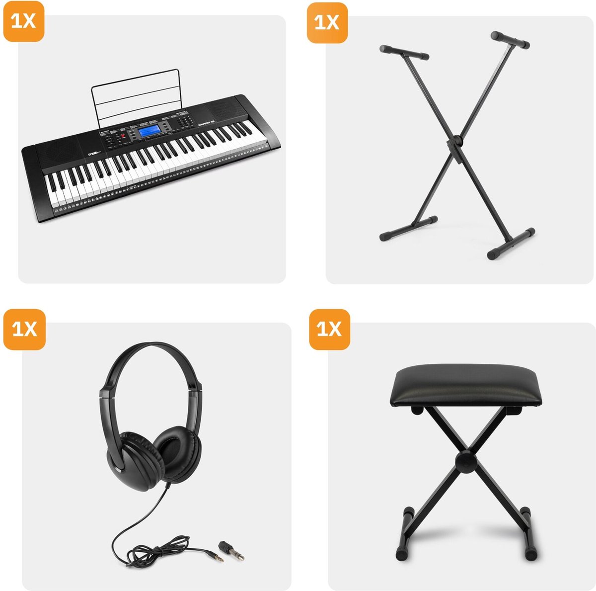 MAX Rhapsody61M 61-toetsen keyboard set