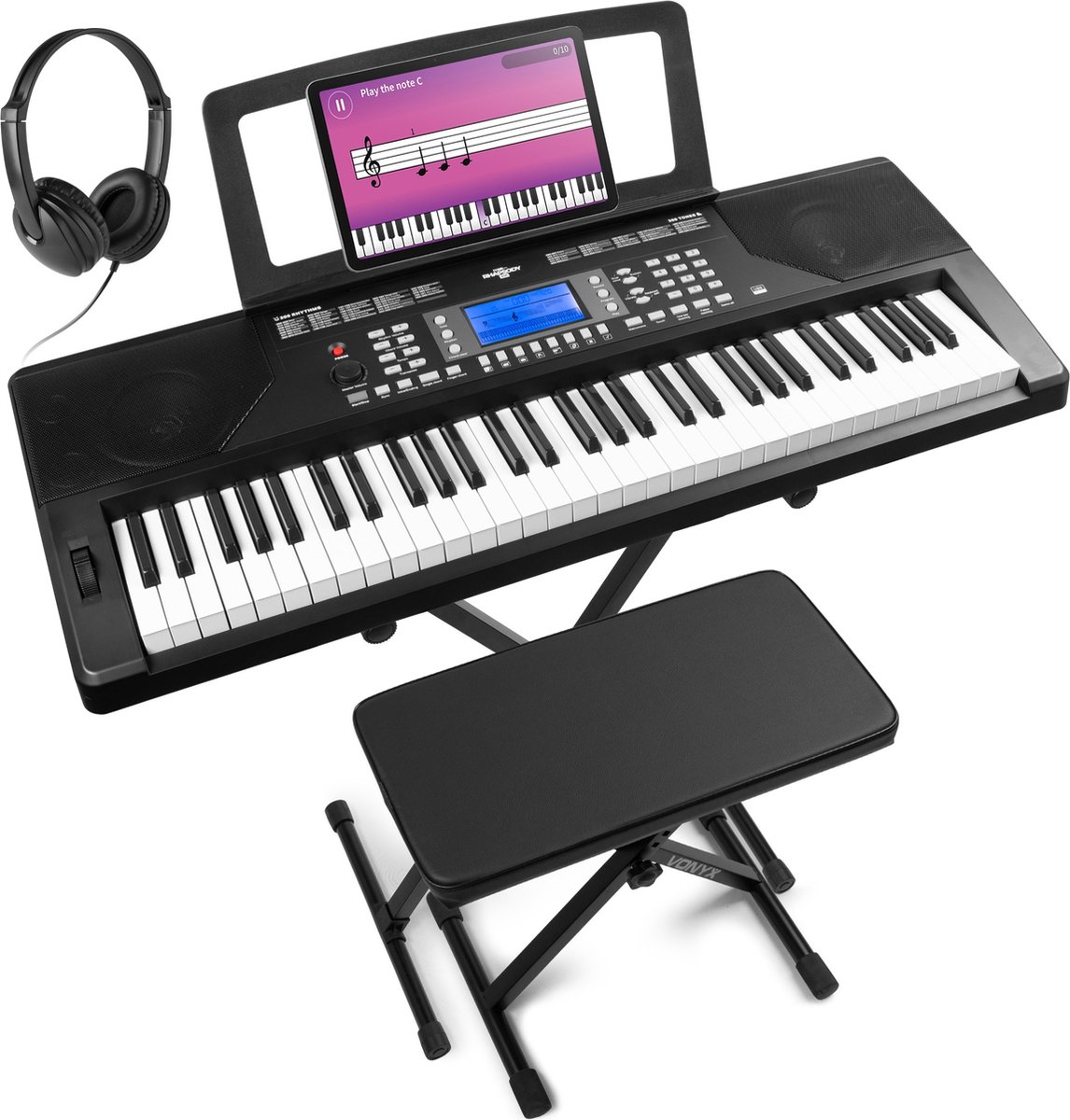 MAX Rhapsody61P Keyboard Set 61 Toetsen