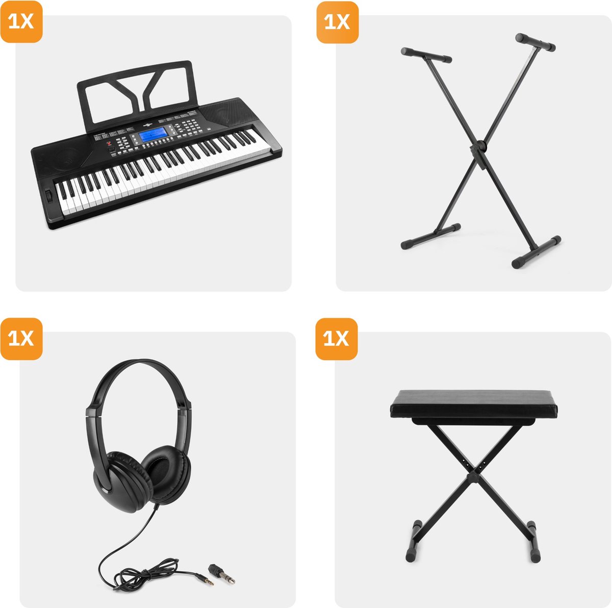 MAX Rhapsody61P Keyboard Set 61 Toetsen