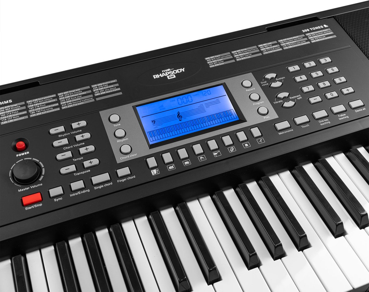 MAX Rhapsody61P Keyboard Set 61 Toetsen