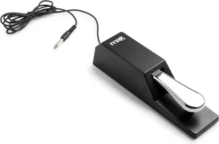 MAX sustainpedaal keyboard en piano zwart