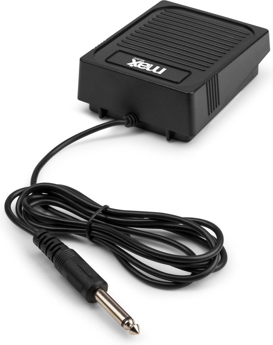 Wat vinden we goed aan de MAX Sustainpedaal Keyboard Universeel Zwart