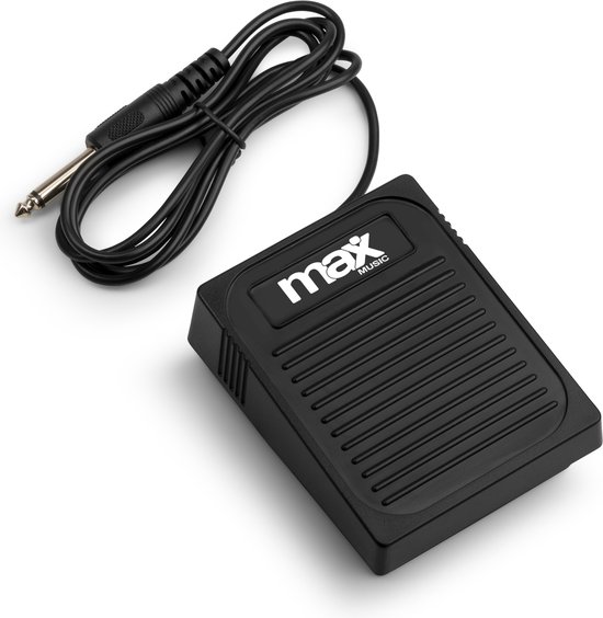 MAX Sustainpedaal Keyboard Universeel Zwart review