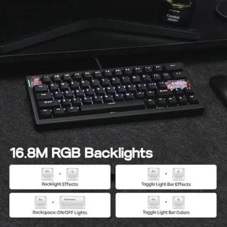 MechLands CIDOO C60 HE Wired Gaming Keyboard