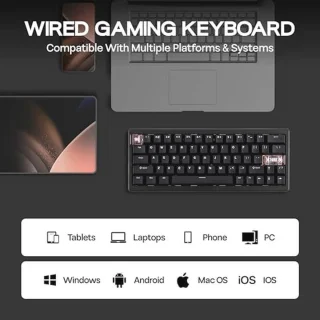 MechLands CIDOO C60 HE Wired Gaming Keyboard