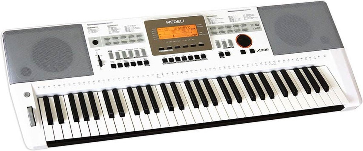 De Medeli A300W Keyboard 61 toetsen wit in één oogopslag