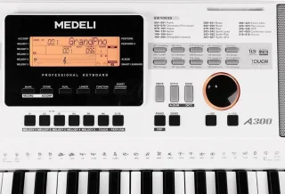 Medeli A300W Keyboard 61 toetsen wit