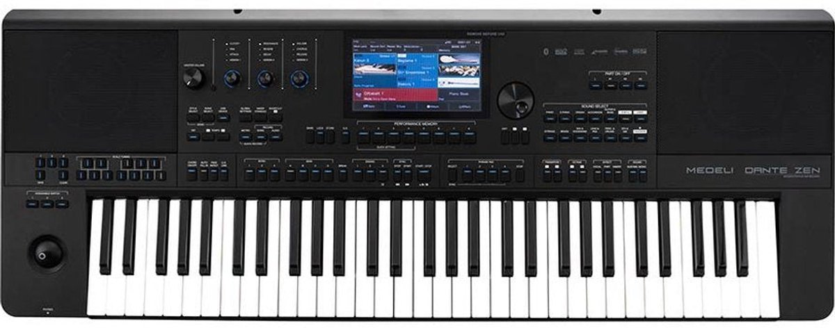 De Medeli DANTE-ZEN Arranger Workstation in één oogopslag
