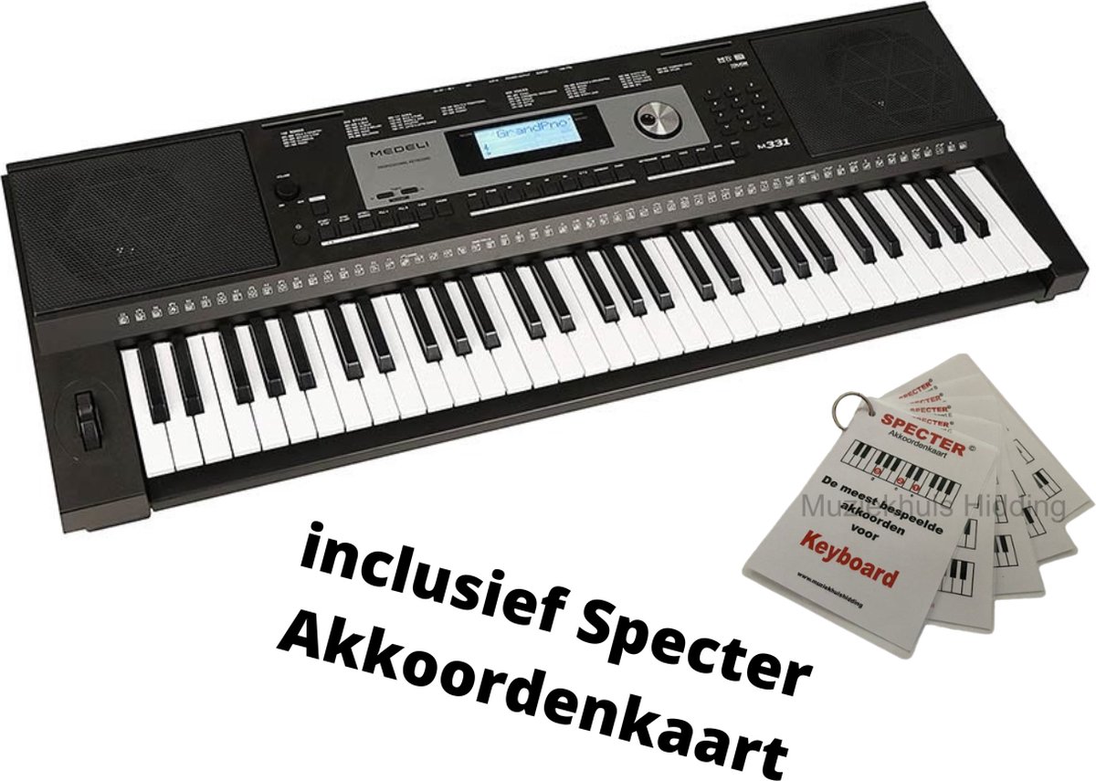 De Medeli M331 Millenium Series Keyboard 61 toetsen in één oogopslag