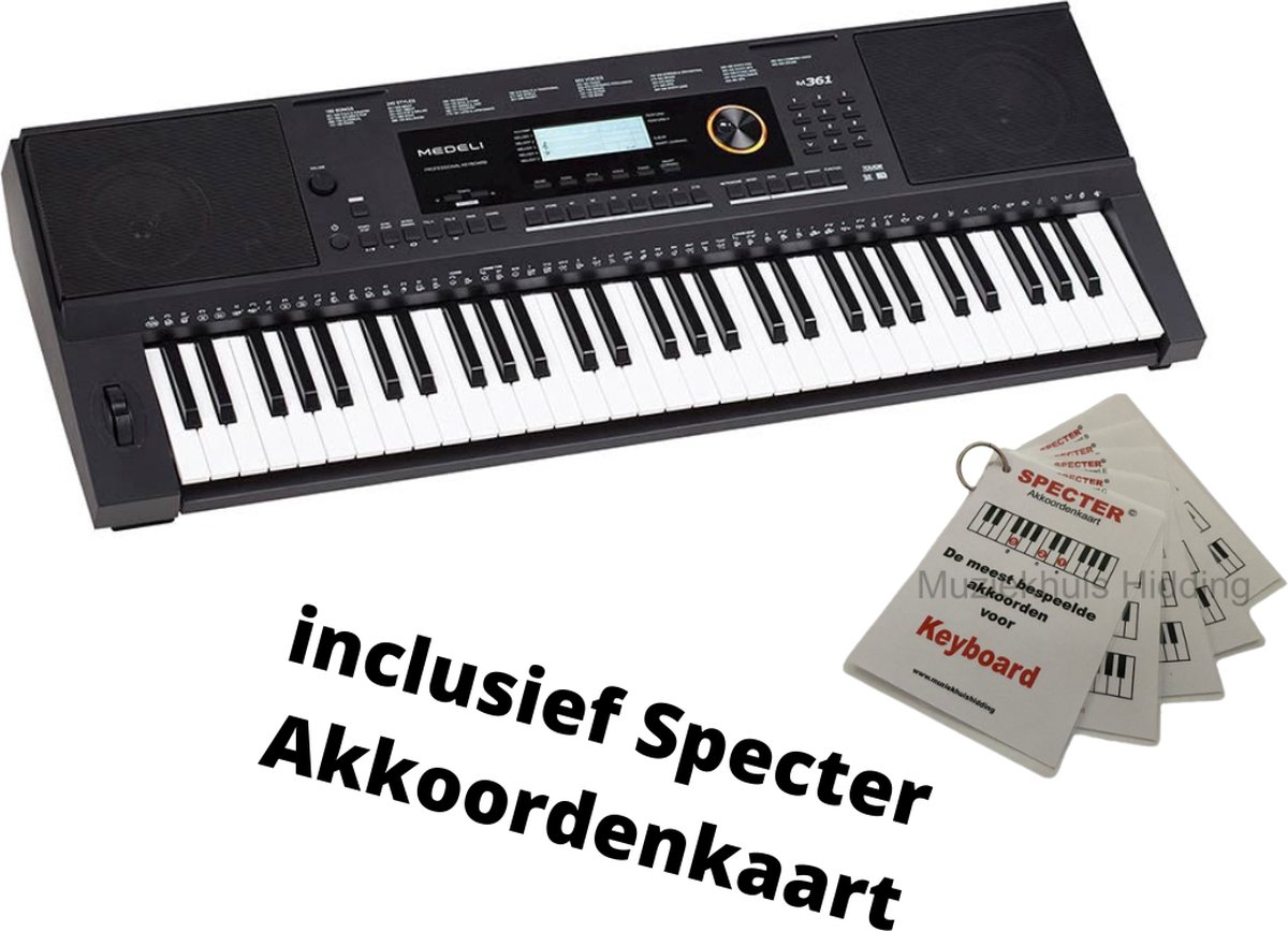 De Medeli Millenium M361 Keyboard in één oogopslag