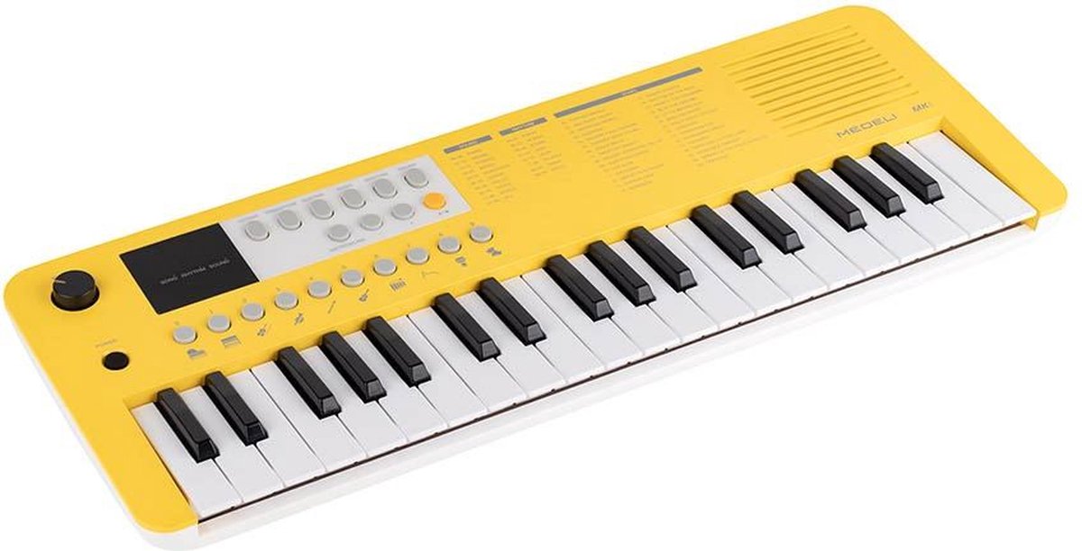 Medeli MK1-YE Keyboard 37 Toetsen Geel