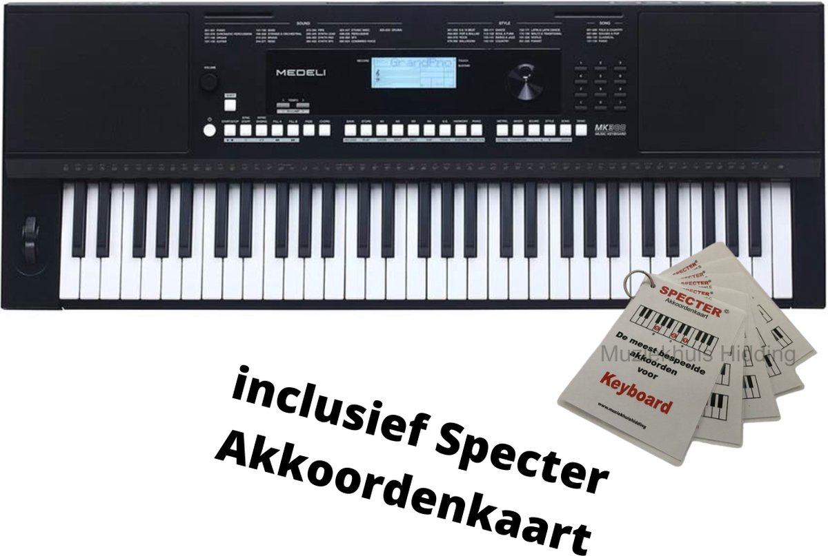 De Medeli MK300 Millenium Series 61-toetsen keyboard in één oogopslag