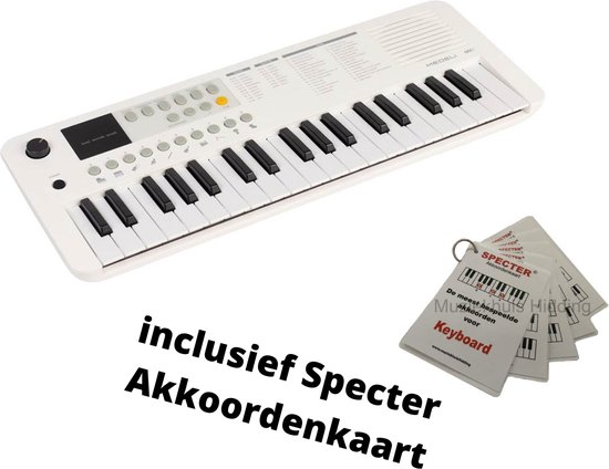 Medeli Nebula Mini Keyboard 37 Toetsen Wit Draadloos