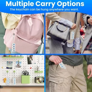 Wat vinden we goed aan de Merkloos Mini Toetsenbord Sleutelhanger