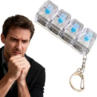 Merkloos Mini Toetsenbord Sleutelhanger review