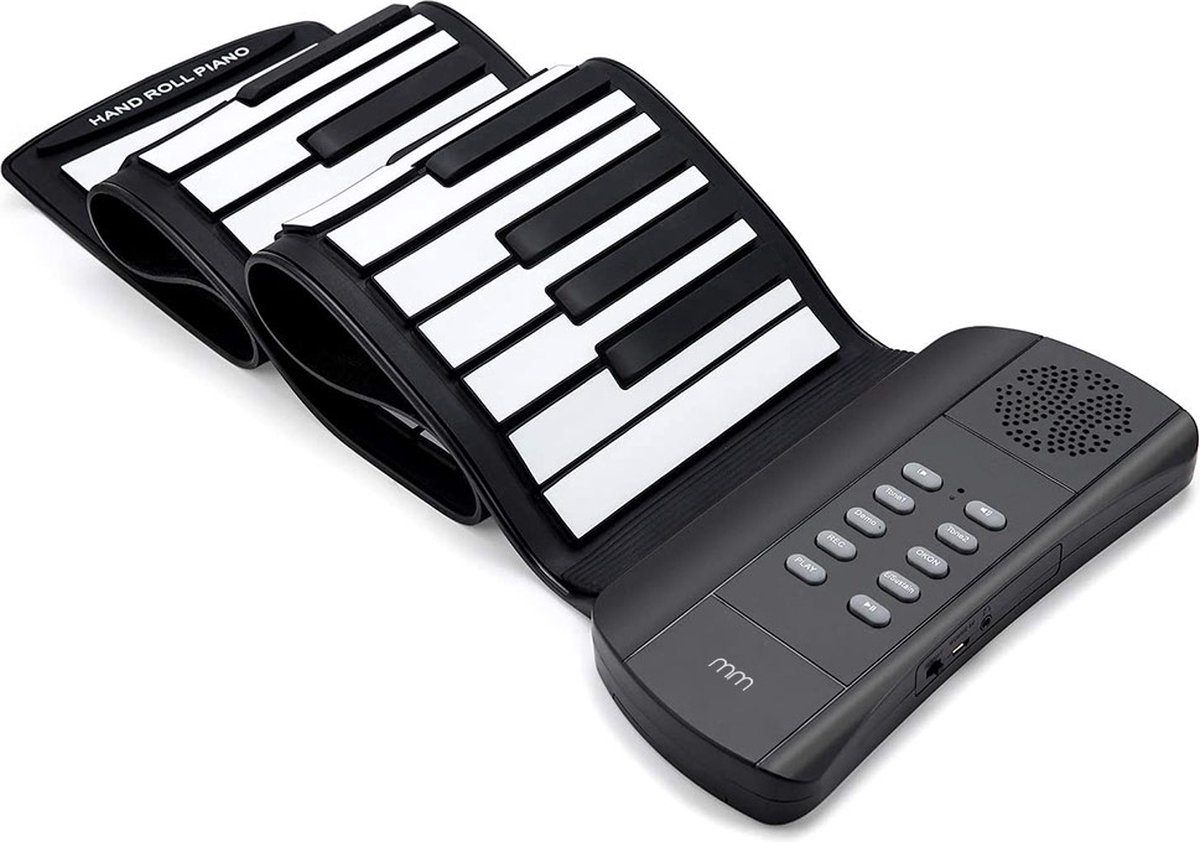 MikaMax Roll Up Keyboard 61 Toetsen Digitale Piano