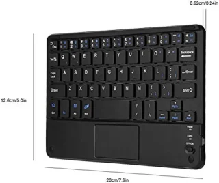 Mini Bluetooth Keyboard with Touchpad