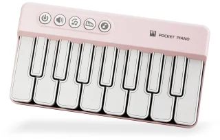Mini Keyboard Piano - Zakpiano Roze