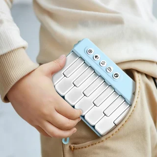 Mini Piano Keyboard - Draagbaar Muziekspeelgoed voor Kinderen (Roze)