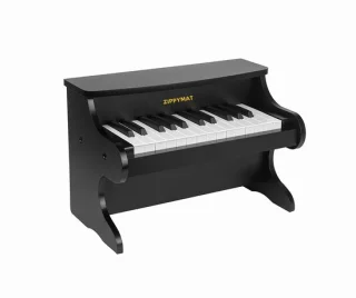Mini piano keyboard met 25 toetsen - houten muziekspeelgoed voor kinderen
