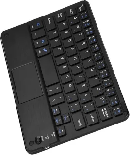 De Mini toetsenbord met touchpad in één oogopslag
