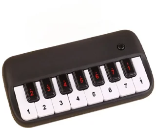 De Mini Zakpiano - Elektronisch Keyboard (zwart) in één oogopslag