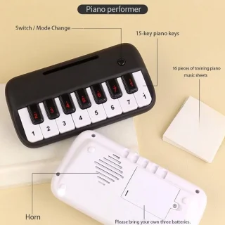 Wat vinden we goed aan de Mini Zakpiano - Elektronisch Keyboard (zwart)