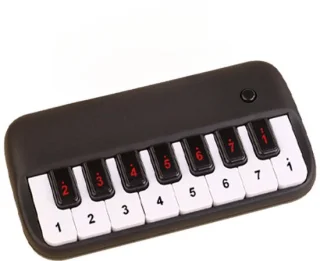Mini Zakpiano - Elektronisch Keyboard (zwart) review