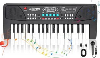 MKSS® Kinder Keyboard Zwart