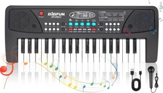 MKSS® Kinder Keyboard Zwart