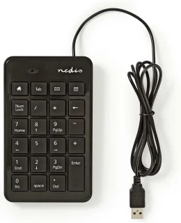 Nedis USB-A Numeriek Toetsenbord Bedraad