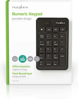 Nedis USB-A Numeriek Toetsenbord Bedraad