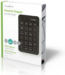 Nedis USB-A Numeriek Toetsenbord Bedraad