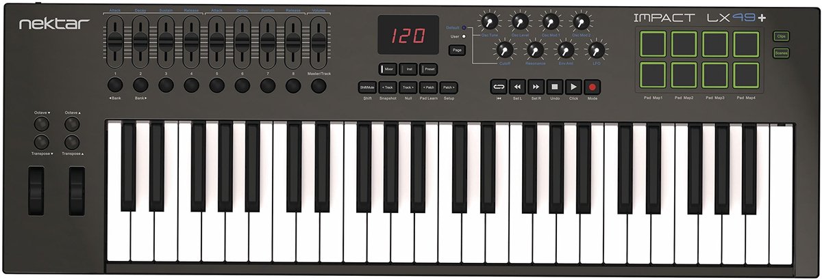 Nektar Impact LX49+ Master Keyboard