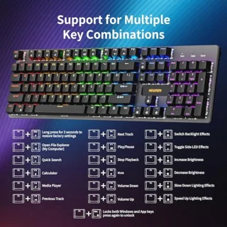 Newmen GM325Pro Wired Mechanical Keyboard