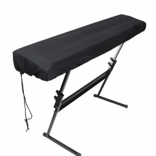 Omgoods stofhoes voor 61-toetsen elektrisch piano keyboard - zwart