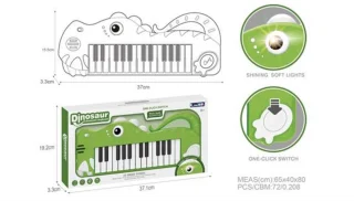 OODBLUE Dinosaurus Piano Elektronisch Keyboard 25 Toetsen