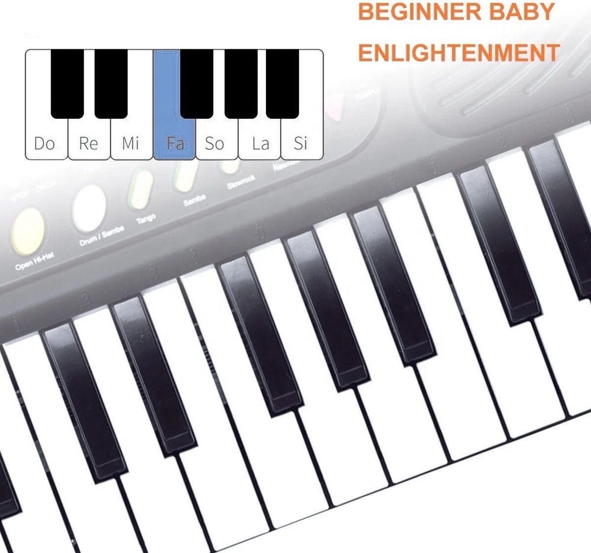 OodBlue Piano Keyboard 37 Toetsen Kinderkeyboard