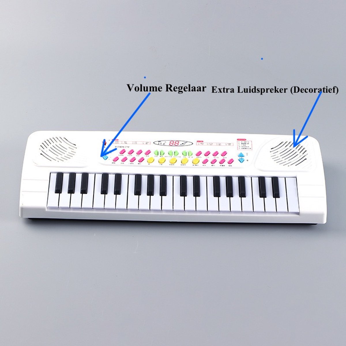 OodBlue Piano Keyboard 37 Toetsen Kinderkeyboard