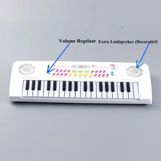 OodBlue Piano Keyboard 37 Toetsen Kinderkeyboard