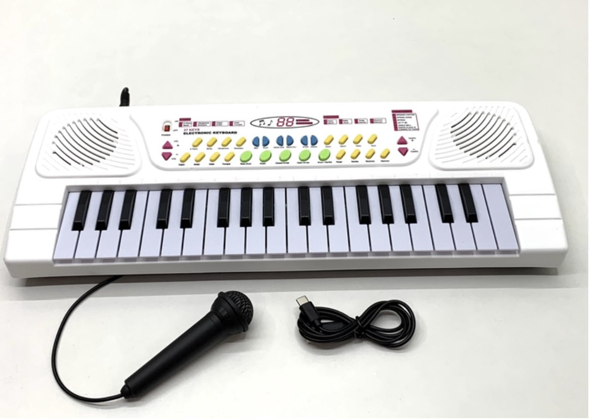 OodBlue Piano Keyboard 37 Toetsen Kinderkeyboard